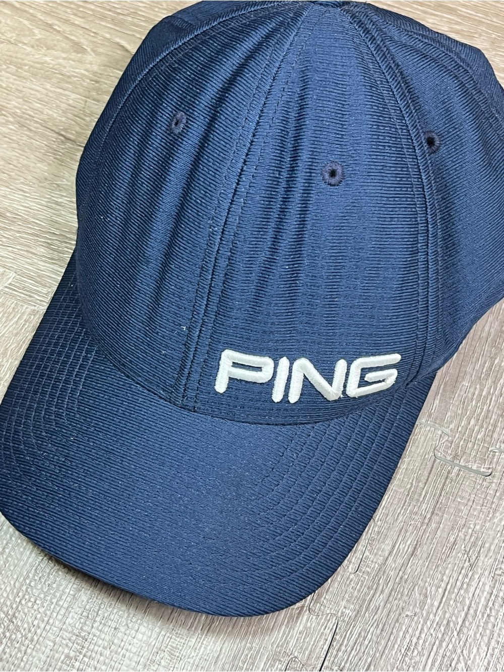 Ping Navy Golf Cap with Branded Sweatband fast shipping